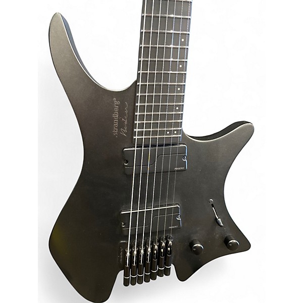 Used strandberg Boden Metal 7 Black Solid Body Electric Guitar