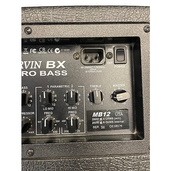 Used Carvin MB12 MICROBASS Bass Combo Amp