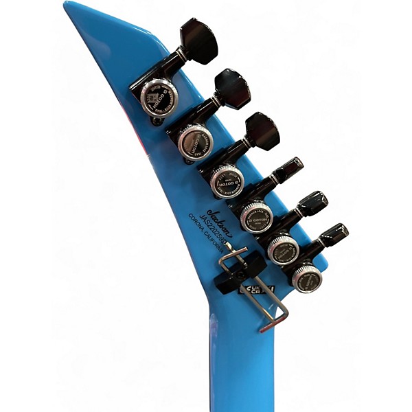 Used Jackson AMERICAN SOLOIST SL3 RIVIERA BLUE Solid Body Electric Guitar