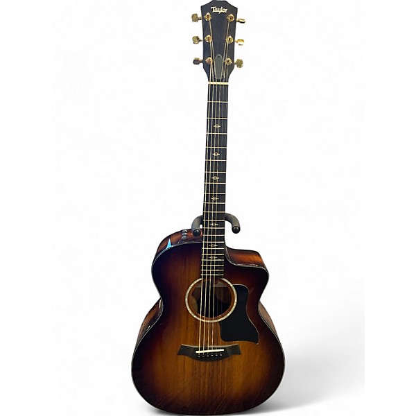 Used Taylor 224CEKDLX Tobacco Sunburst Acoustic Electric Guitar,Specials : American Fashion Style Bags On Sale