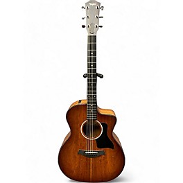 Used Taylor 224CEKDLX Shaded Edge Burst Acoustic Electric Guitar