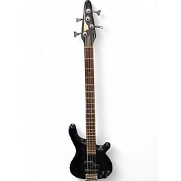 Used Tune Guitar Technology Bass Maniac Black Electric Bass Guitar