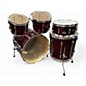 Used TAMA 5 Piece Rockstar Wine Red Drum Kit thumbnail