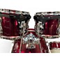 Used TAMA 5 Piece Rockstar Wine Red Drum Kit