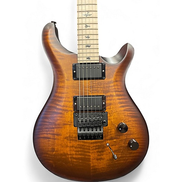 Used PRS DW CE24 24 Floyd Waring Burst Satin Solid Body Electric Guitar
