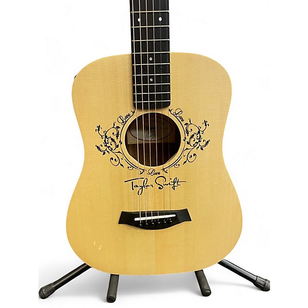Used Taylor ts-bte Natural Acoustic Electric Guitar