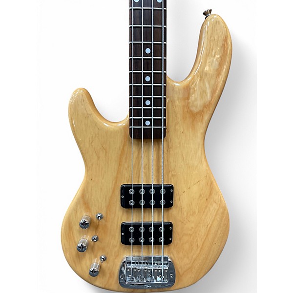 Used G&L Tribute L2000 Left-Handed Natural Electric Bass Guitar