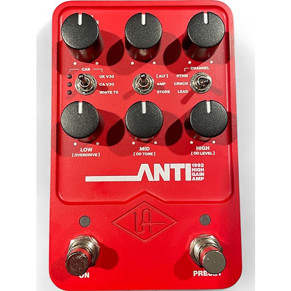 Used Universal Audio Universal Audio UAFX Anti 1992 High Gain Amp Guitar Effects  Effect Processor