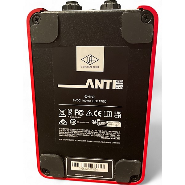 Used Universal Audio Universal Audio UAFX Anti 1992 High Gain Amp Guitar Effects  Effect Processor