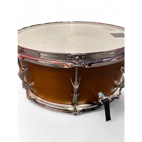 Used Inde 14X6.5 Flextune Maple Snare Drum Maple Drum