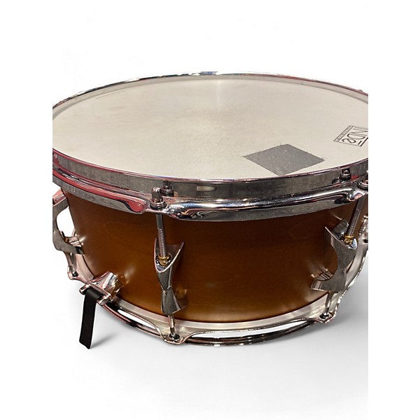 Used Inde 14X6.5 Flextune Maple Snare Drum Maple Drum