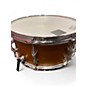 Used Inde 14X6.5 Flextune Maple Snare Drum Maple Drum