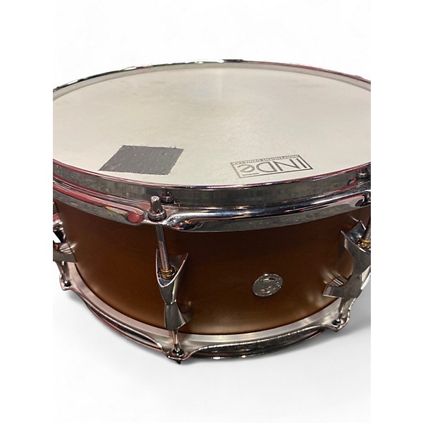 Used Inde 14X6.5 Flextune Maple Snare Drum Maple Drum