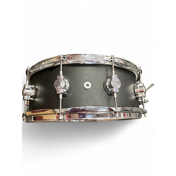 Used DW 14in Design Series Snare Drum Satin Black Drum