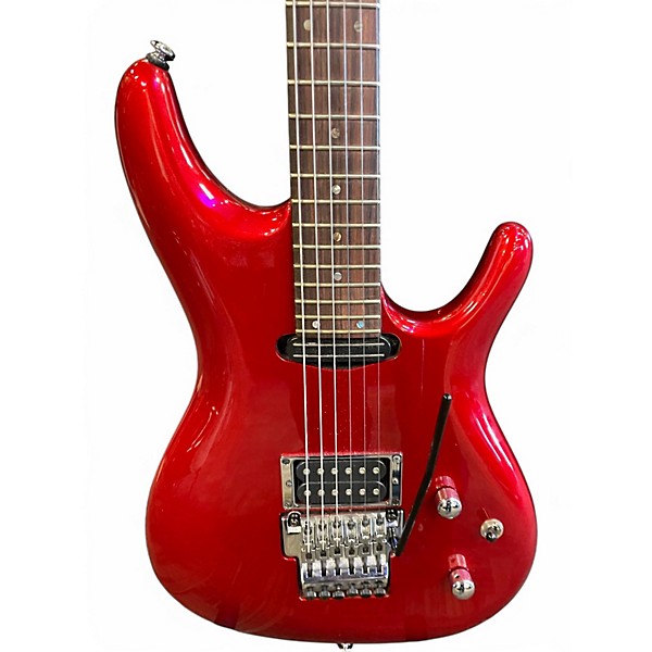 Used Ibanez JS24 Joe Satriani Signature Candy Apple Red Solid Body Electric Guitar