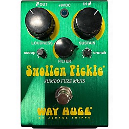 Used Way Huge Electronics WHE401 Swollen Pickle MKII Super Jumbo Fuzz Effect Pedal