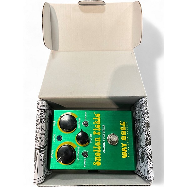 Used Way Huge Electronics WHE401 Swollen Pickle MKII Super Jumbo Fuzz Effect Pedal