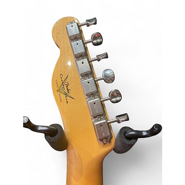 Used Fender 1959 RELIC READY CUSTOM SHOP TELECASTER White Solid Body Electric Guitar