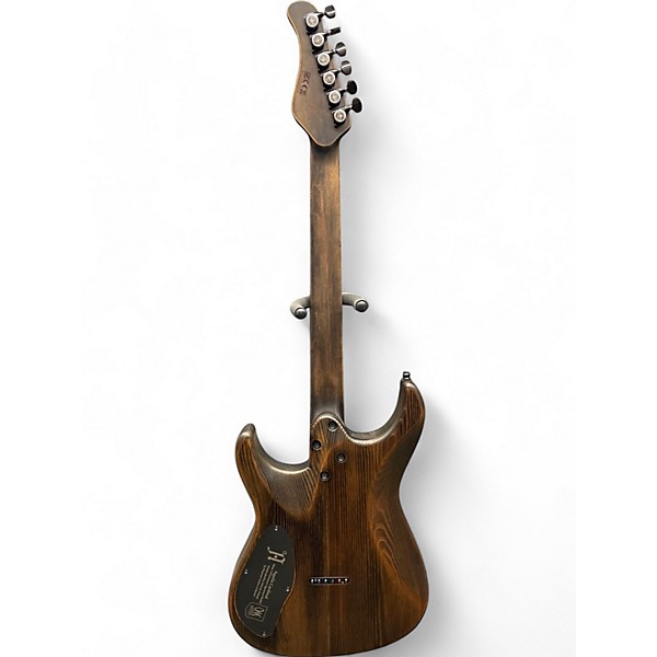 Used Mayones ANTIGUA CARDINAL Brown Solid Body Electric Guitar