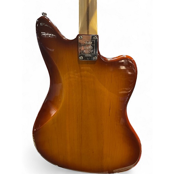 Used 2021 Fender Mod Shop Jaguar LH Sienna Sunburst Electric Guitar