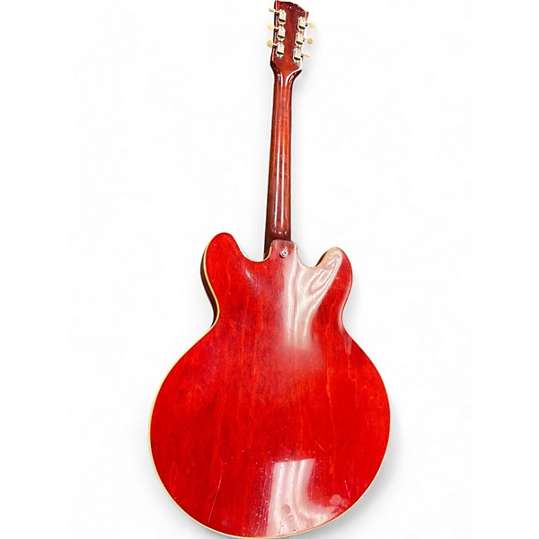 Vintage 1960s Gibson ES330 Wine Red Hollow Body Electric Guitar