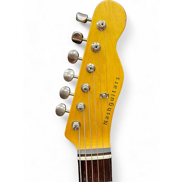 Used Nash Guitars E14B Clear Orange  Solid Body Electric Guitar