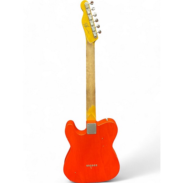 Used Nash Guitars E14B Clear Orange  Solid Body Electric Guitar