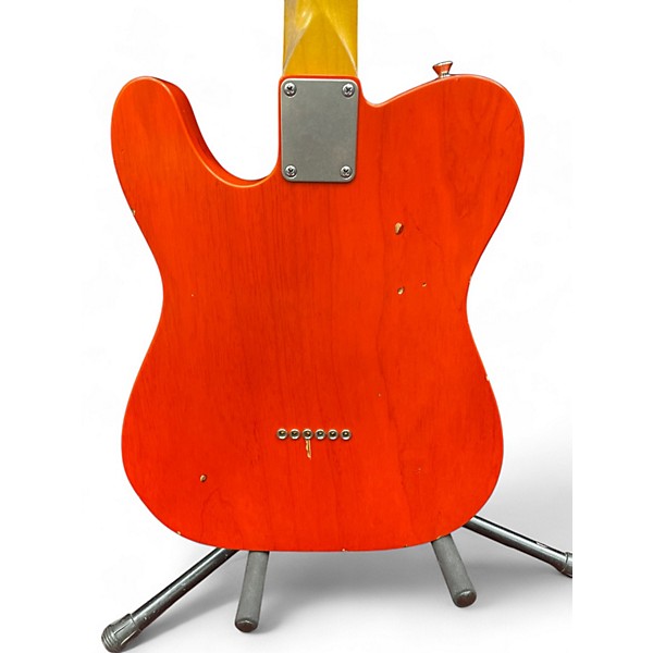 Used Nash Guitars E14B Clear Orange  Solid Body Electric Guitar