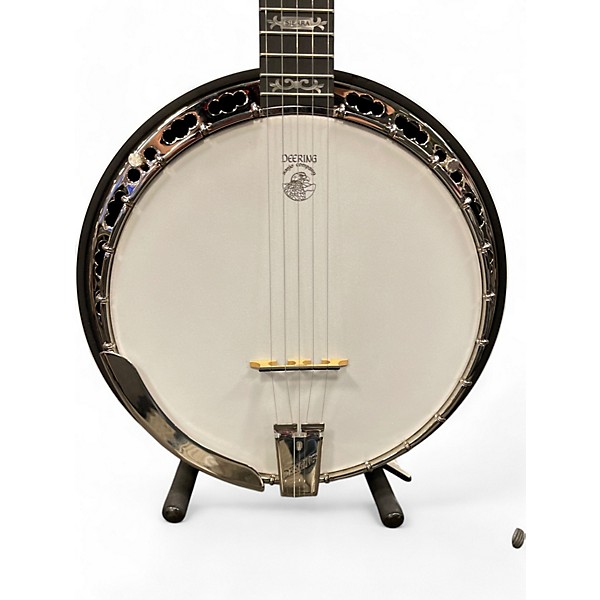 Used Deering Sierra 5 String Natural Banjo