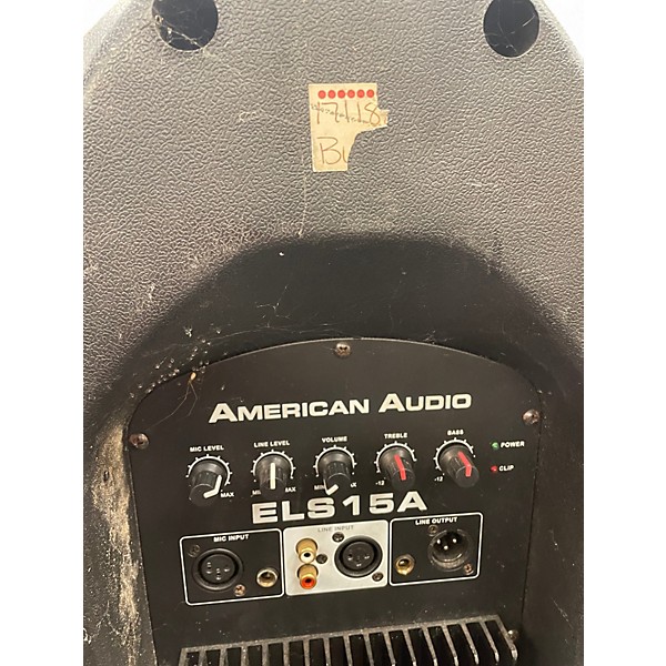 Used American Audio ELS15A Powered Speaker