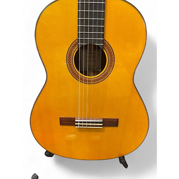 Used Yamaha CGTA Natural Classical Acoustic Electric Guitar