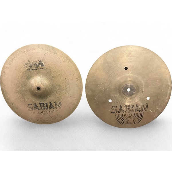 Used SABIAN 14in AAX FAST HATS Cymbal,Specials : American Fashion Style Bags On Sale
