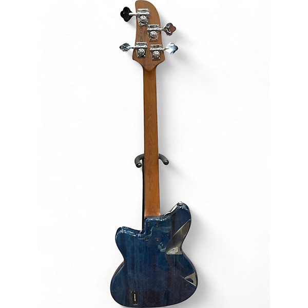 Used Ibanez TMB400A Cosmic Blue Starburst Electric Bass Guitar