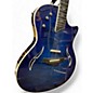 Used Taylor T5C1 Trans Blue Hollow Body Electric Guitar