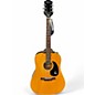 Used Epiphone FT145 Natural Acoustic Guitar thumbnail