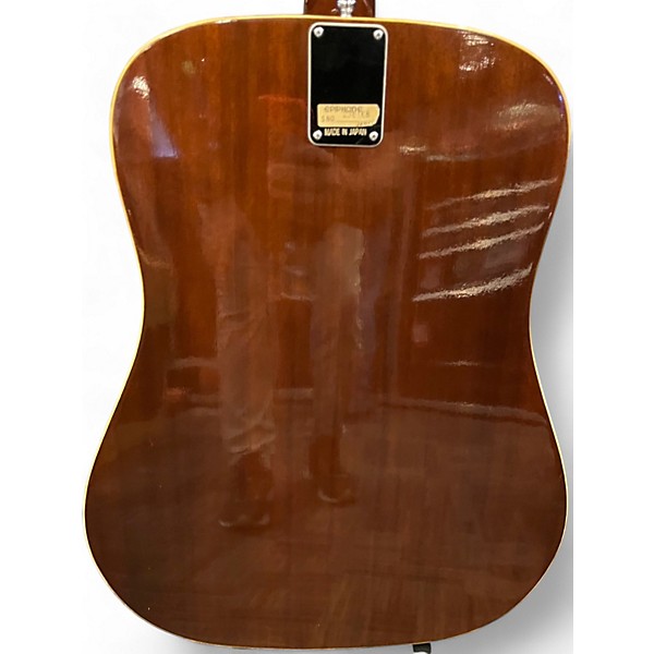 Used Epiphone FT145 Natural Acoustic Guitar