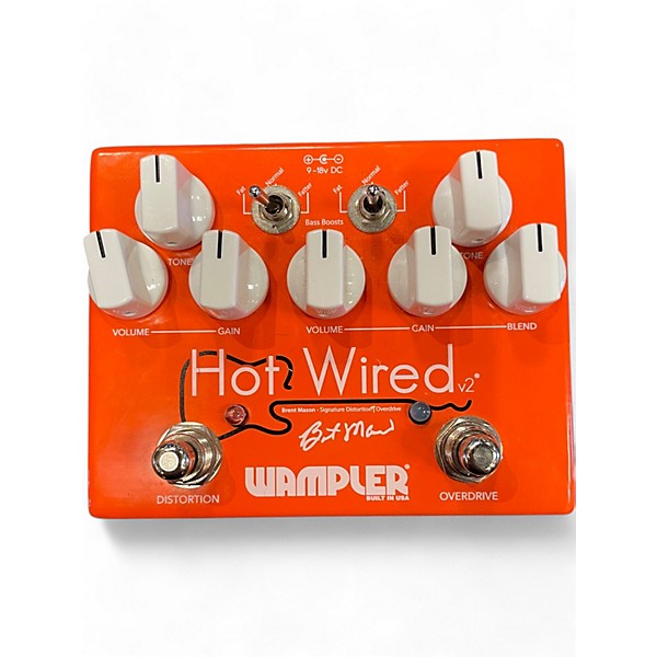 Used Wampler hot wired v2 Effect Pedal