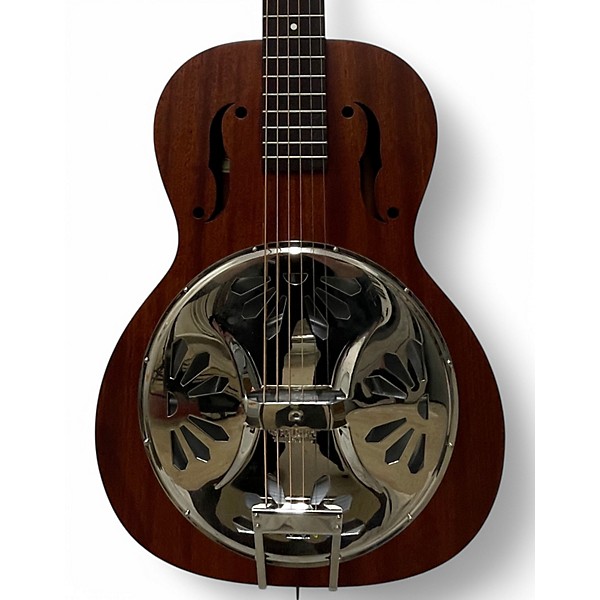 Used Gretsch Guitars G9200 Boxcar Round Neck Natural Resonator Guitar