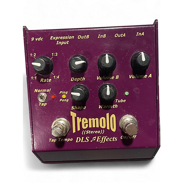 Used DLS Effects Tap Tremolo Effect Pedal