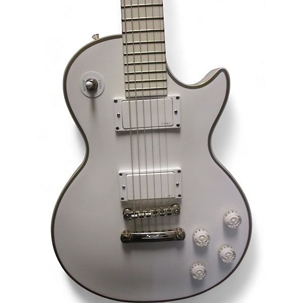 Used Epiphone Matt Heafy Les Paul Custom Alpine White Solid Body Electric Guitar