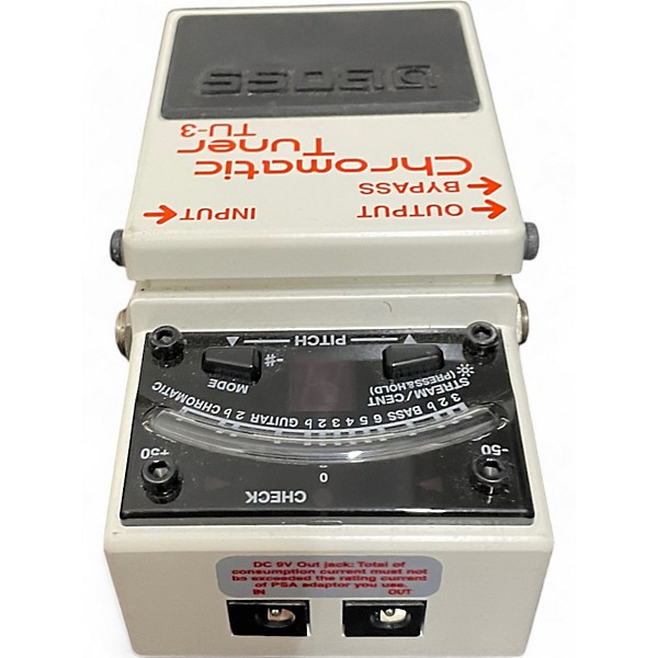 Used BOSS TU3 Chromatic Tuner Pedal