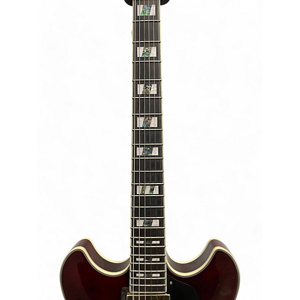 Used Ibanez AS253BM Wine Red Hollow Body Electric Guitar