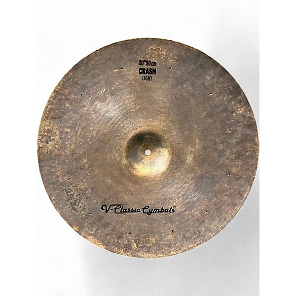 Used V Classic Cymbals 20in Crash Light Cymbal