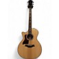 Used Taylor 814CE Left Handed Natural Acoustic Electric Guitar thumbnail