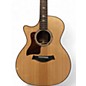 Used Taylor 814CE Left Handed Natural Acoustic Electric Guitar