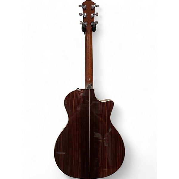 Used Taylor 814CE Left Handed Natural Acoustic Electric Guitar