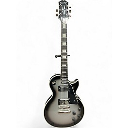 Used Epiphone Les Paul Custom Silverburst Solid Body Electric Guitar