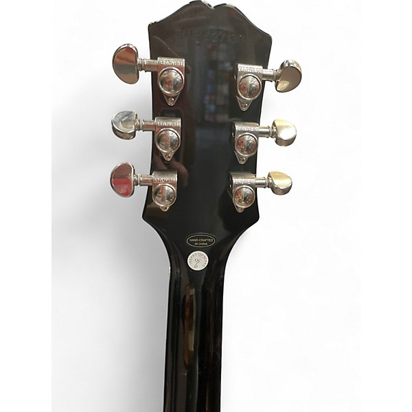 Used Epiphone Les Paul Custom Silverburst Solid Body Electric Guitar