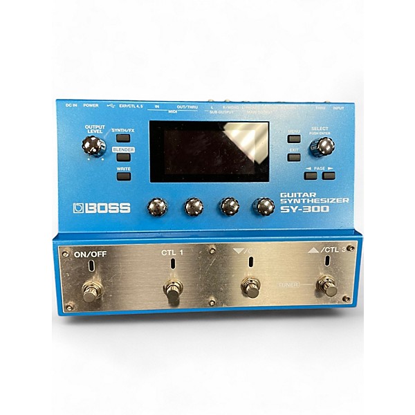 Used BOSS SY300 Guitar Synthesizer Effect Pedal
