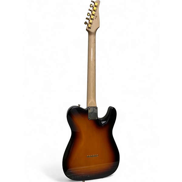 Used 1999 Tom Anderson Hollow T Classic Contoured Left Handed Desert Sunset Solid Body Electric Guitar